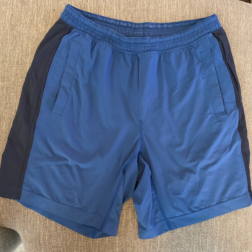 Lululemon Mens Athletic Blue Shorts